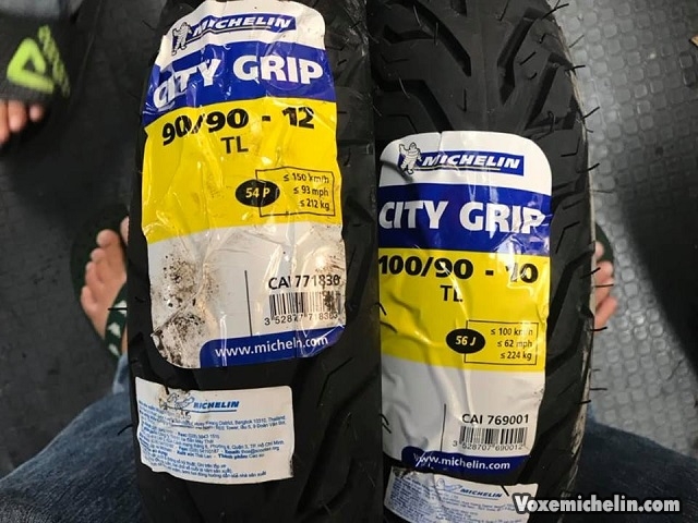 Vỏ michelin city grip 9090-12 lead 125 - 1