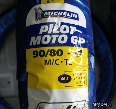 Vỏ xe michelin pilot moto gp 9080-17 sonic winner 150 - 1