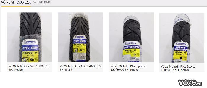 Những loại vỏ xe michelin dành cho xe ga cao cấp sh 150i125i tốt nhất hiện nay - 3