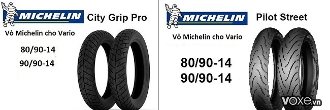 Vỏ xe michelin nào sử dụng cho vario 150 tốt nhất hiện nay - 2