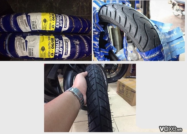 Thay vỏ xe michelin cho sonic 150 với thông số như thế nào là phù hợp - 3