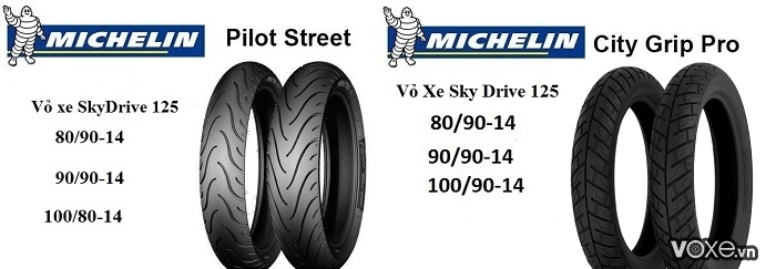 Có nên thay vỏ xe michelin cho skydrive 125 hay không - 3