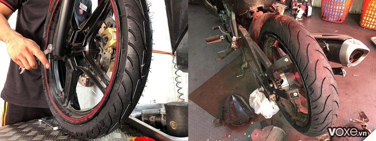 Bảo dưỡng thay vỏ michelin cho xe máy dịp cuối năm những lưu ý phải biết - 6