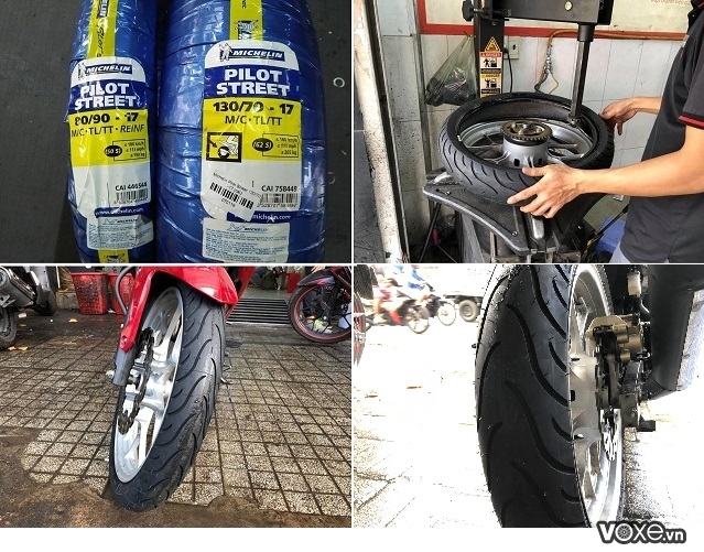 Có nên thay vỏ michelin 130 cho winner 150 hay không giá nhiêu - 3