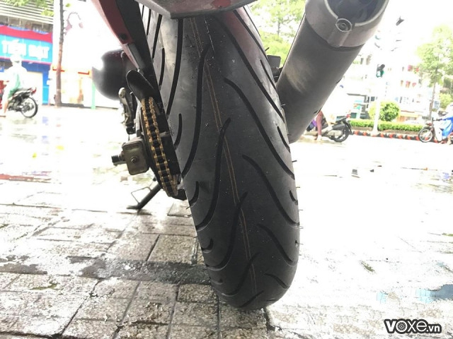 Tư vấn thay vỏ xe exciter 155 loại nào tốt giá vỏ michelin cho exciter 155 giá bao nhiêu - 5