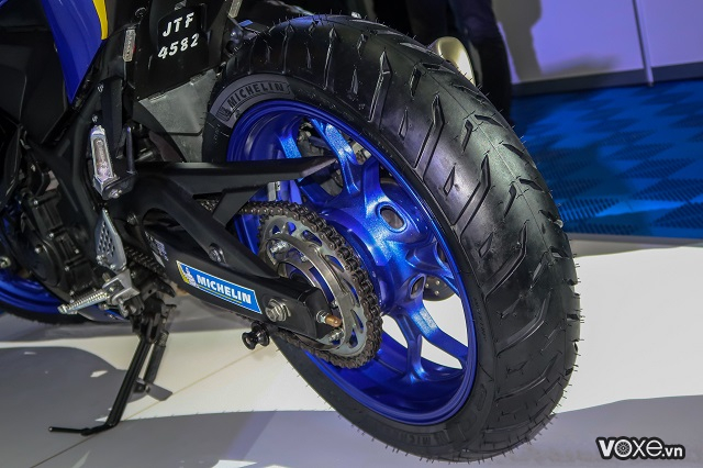 Tư vấn thay vỏ xe exciter 155 loại nào tốt giá vỏ michelin cho exciter 155 giá bao nhiêu - 4