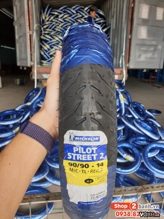 Tư vấn vỏ michelin pilot street 2 cho vario có tốt không vỏ xe vario giá bao nhiêu - 7