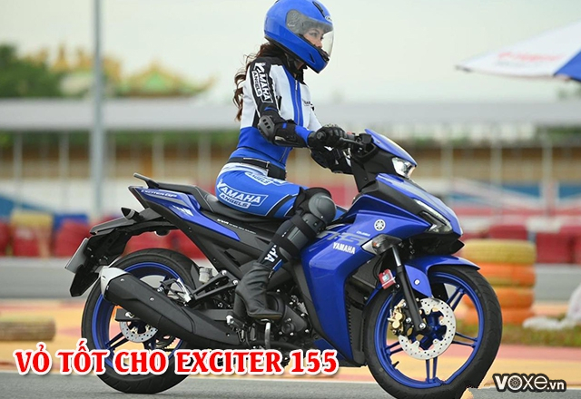 Thay vỏ xe Yamaha Exciter 135 giá bao nhiêu Vỏ xe Exciter 135 loại nào tốt