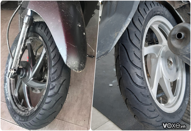 Tư vấn thay vỏ xe vision 2021 loại nào tốt giá vỏ michelin cho vision bao nhiêu - 6