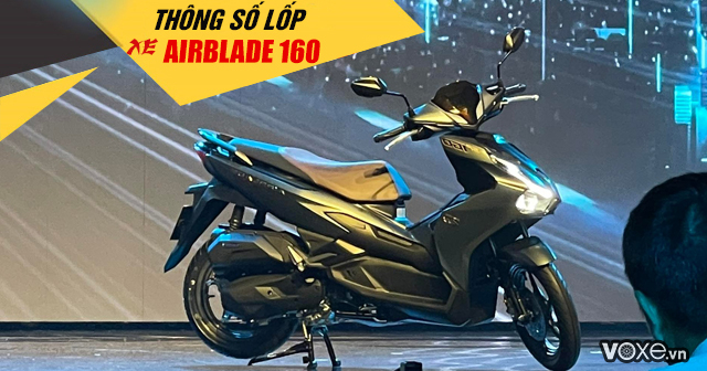 Thông số vỏ xe airblade 160 như thế nào vỏ michelin nào tốt - 1