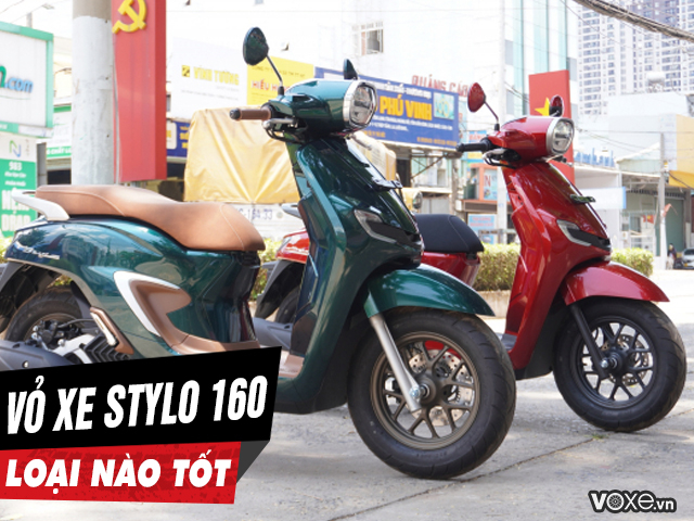 Thay vỏ xe stylo 160 loại nào tốt giá vỏ michelin bao nhiêu - 1