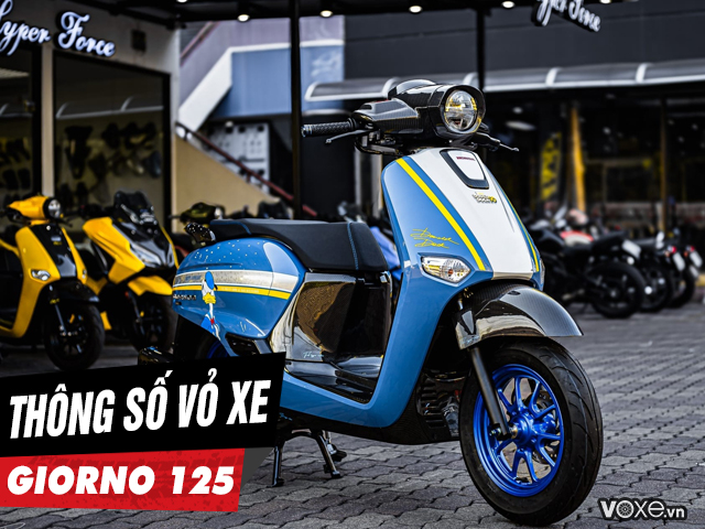 Thông số vỏ xe giorno 125 như thế nào vỏ michelin nào tốt - 1