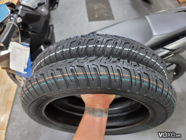 Thay vỏ xe giorno 125 loại nào tốt giá vỏ michelin bao nhiêu - 5