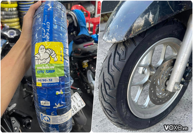 Thay vỏ xe honda lead loại nào tốt giá vỏ michelin bao nhiêu - 4