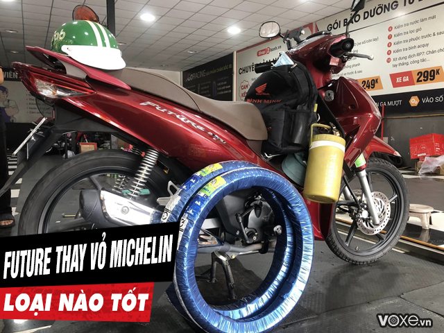 Mua vỏ xe michelin cho future nên chọn loại nào tốt bám đường - 1