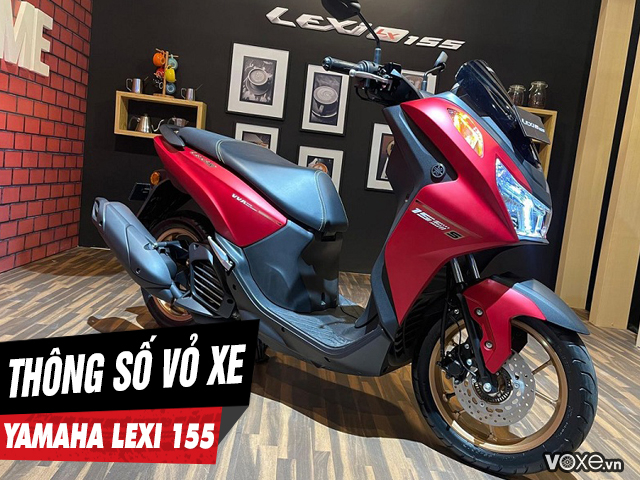 Thông số vỏ xe lexi 155 bao nhiêu thay loại nào tốt - 1