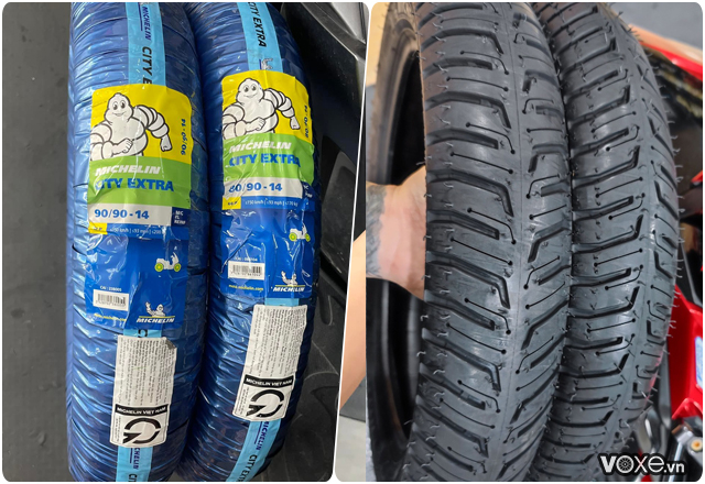 Thay vỏ xe lexi 155 loại nào tốt giá vỏ michelin bao nhiêu - 6