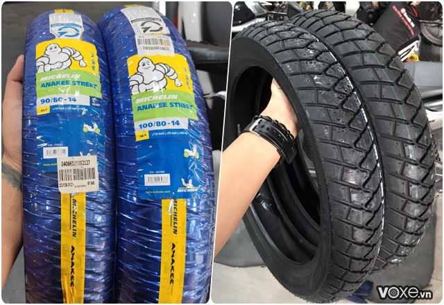 Thay vỏ xe lexi 155 loại nào tốt giá vỏ michelin bao nhiêu - 4