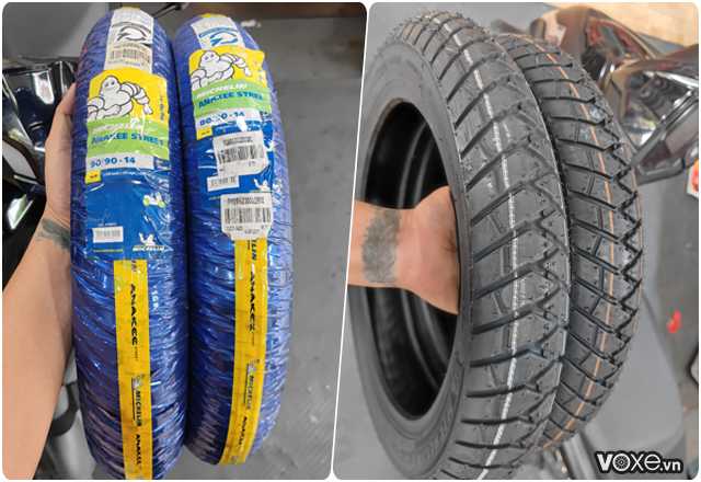 Thay vỏ xe passing 50 loại nào tốt giá vỏ michelin bao nhiêu - 4