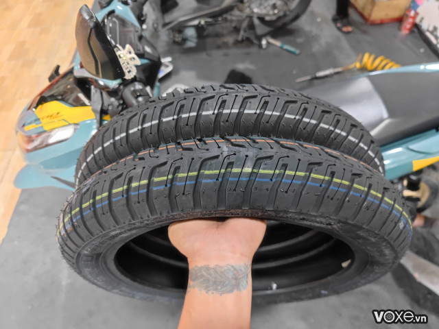 Thay vỏ xe shark 50 loại nào tốt giá vỏ michelin bao nhiêu - 6