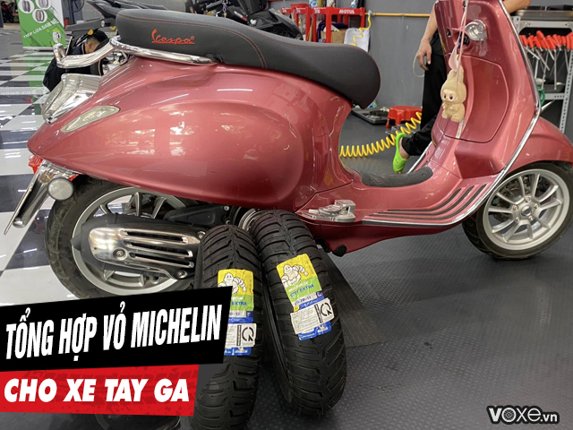 Tổng hợp vỏ michelin cho xe tay ga loại nào tốt nhất hiện nay - 1