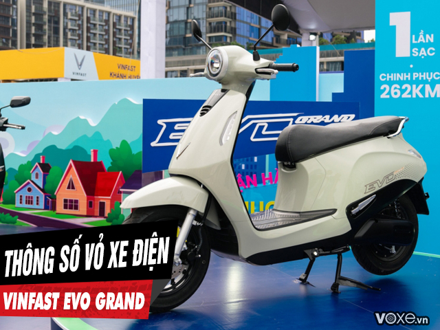 Thông số vỏ xe điện evo grand bao nhiêu thay loại nào tốt - 1