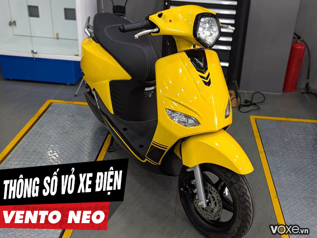 Thông số vỏ xe điện vento neo bao nhiêu thay loại nào tốt - 1