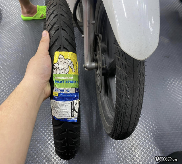 Vỏ michelin pilot street 2 7090-17 wave dream - 1