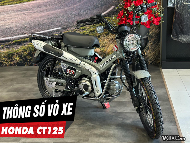 Thông số vỏ xe honda ct125 bao nhiêu thay loại nào tốt - 1