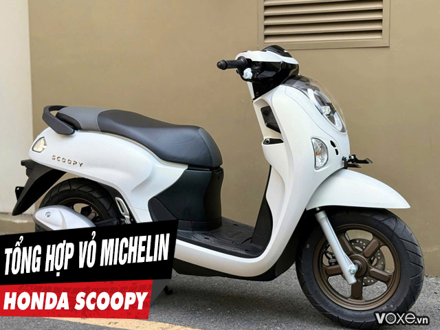 Tổng hợp vỏ xe michelin tốt nhất cho xe scoopy hiện nay - 1