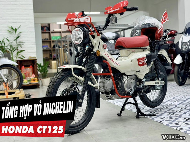 Tổng hợp vỏ xe michelin tốt nhất cho ct125 hiện nay - 1