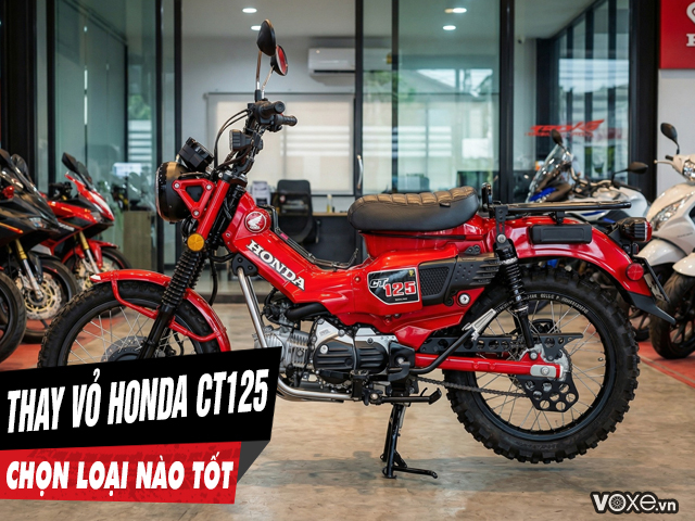 Mua vỏ xe michelin cho honda ct125 nên chọn loại nào tốt bám đường - 1