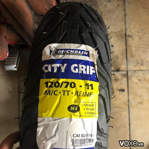 Vỏ Michelin City Grip 120/70-11