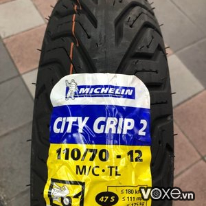 Vỏ Michelin City Grip 2 110/70-12