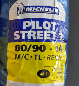 Vỏ Michelin Pilot Street 2 80/90-14 Vario, Airblade