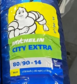 Vỏ Michelin City Extra 80/90-14