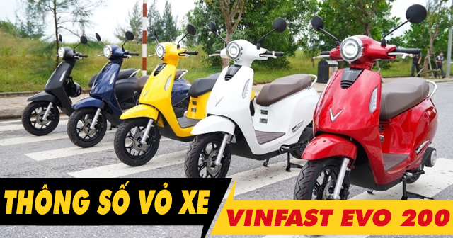 Thông số vỏ xe điện Evo200 như thế nào? Vỏ Michelin nào tốt?