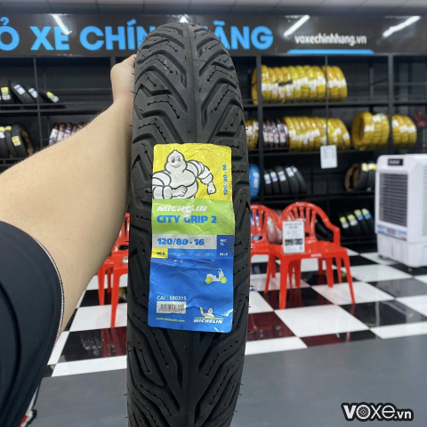 Vỏ Michelin City Grip 2 120/80-16