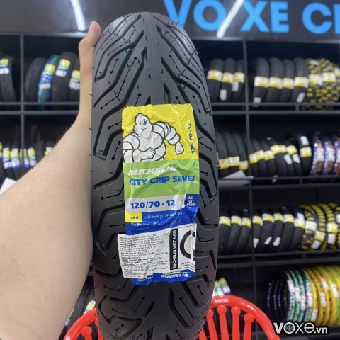 Vỏ Michelin City Grip Saver 120/70-12
