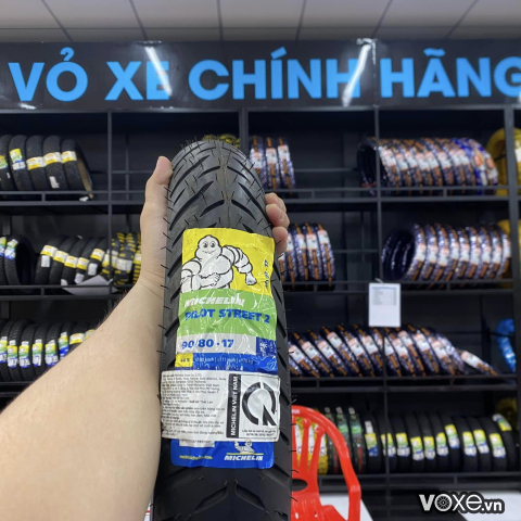 Vỏ Michelin Pilot Street 2 90/80-17 Wave, Dream