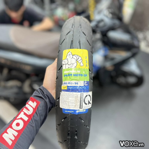 Vỏ xe Michelin Pilot Moto GP 90/80-14 Vario 150, Click Thái