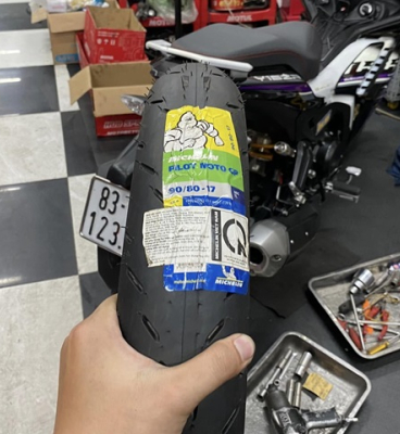 Vỏ xe Michelin Pilot Moto GP 90/80-17 Sonic, Winner 150