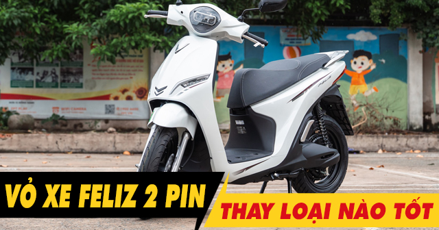Thay vỏ xe Feliz 2 pin loại nào tốt? Giá vỏ Michelin bao nhiêu?